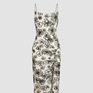 NWT Cider Floral Slit Cami Dress